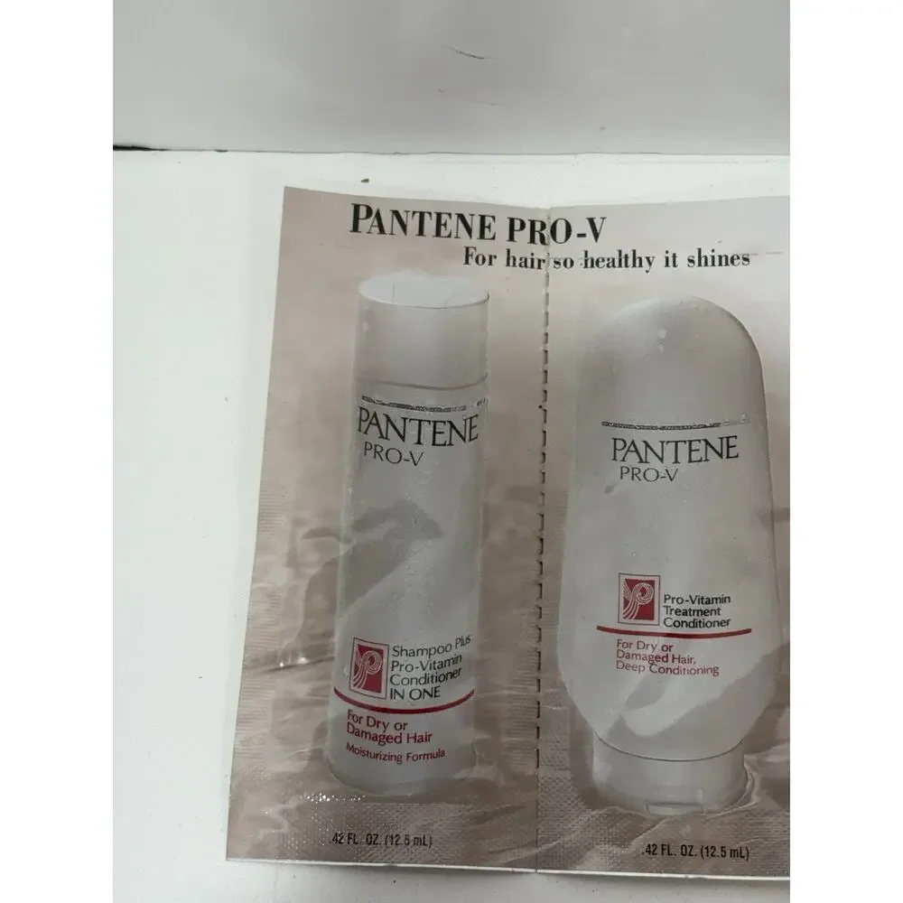 Lot Of Sample Pantene Pro V‎ Clarifying Shampoo Conditioner Plus Intensive
